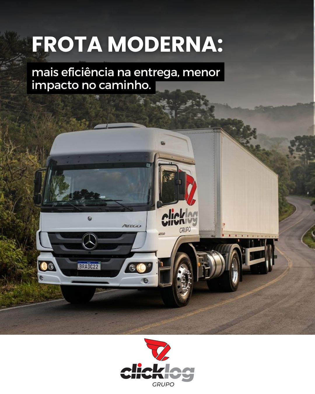 Investir na nossa frota é investir no futuro do seu negócio e do nosso estado.